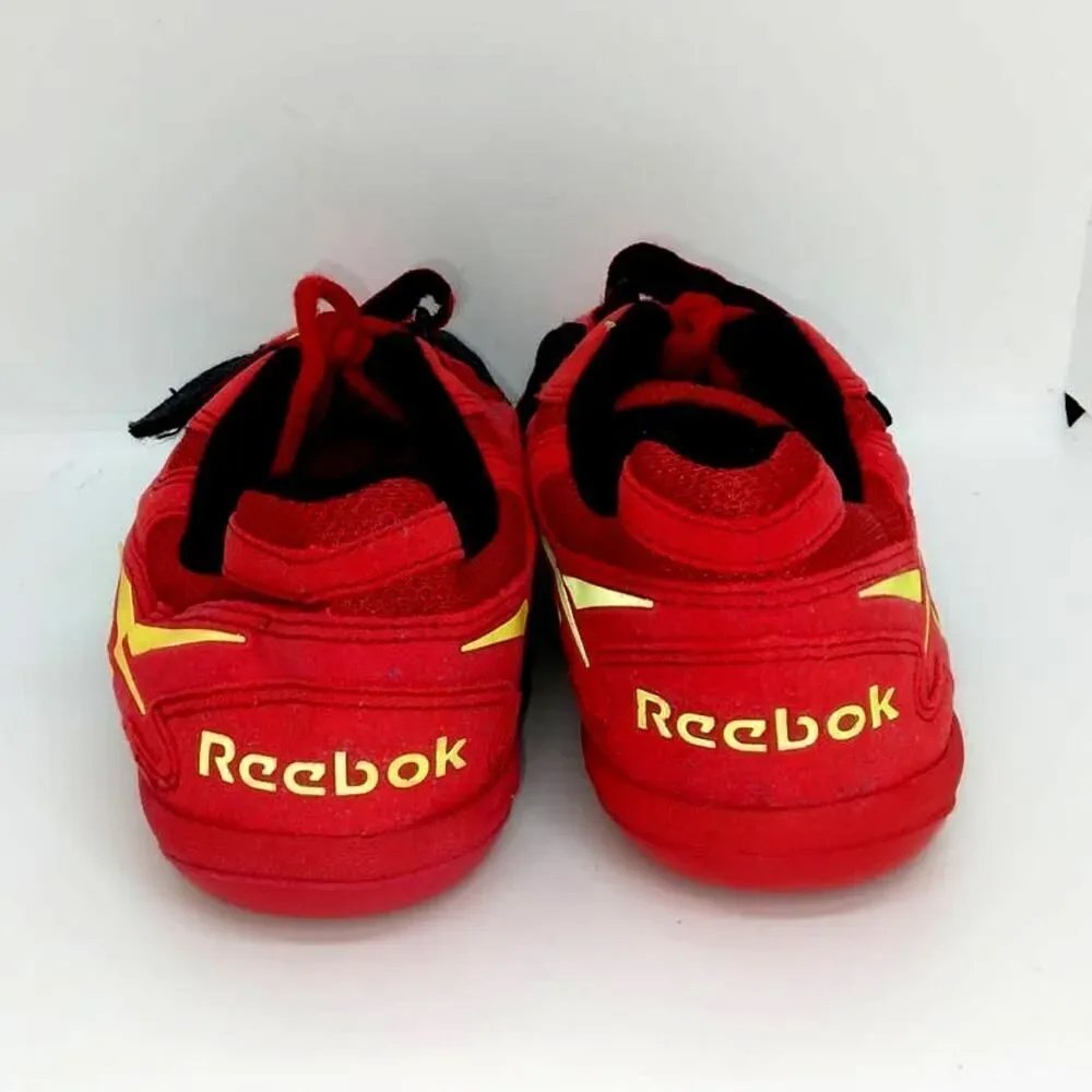 Reebok Suede Wrestling/Power Olympic Lifting Mens Pre-owned Red Shoes- sz. 6 1/2